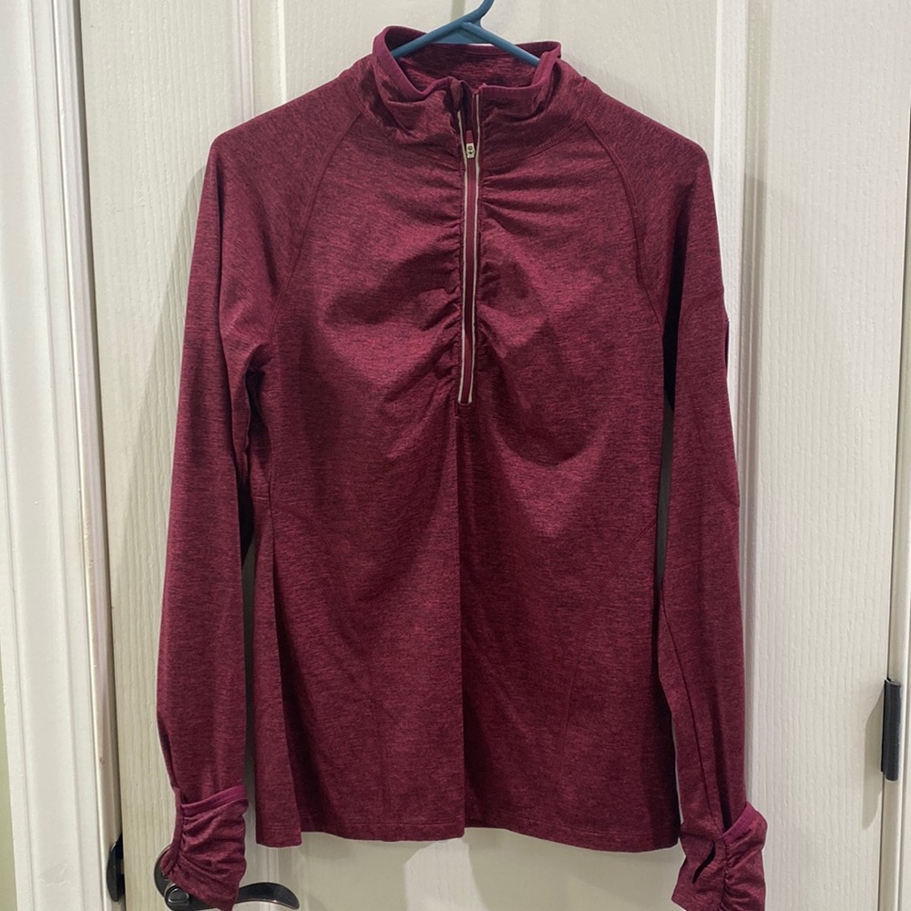 Long sleeve running top